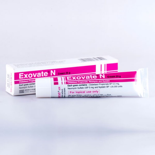 EXOVATE N 25gm Cream
